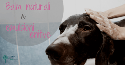 Balm naturali emulsioni lenitive per cane e gatto