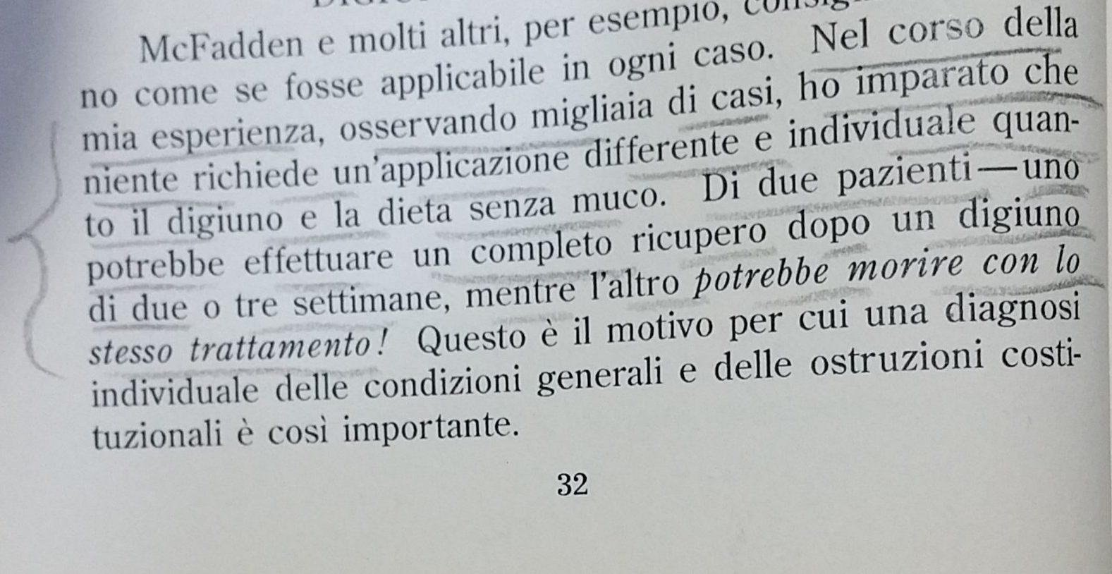 Il sistema di guarigione della dieta senza muco