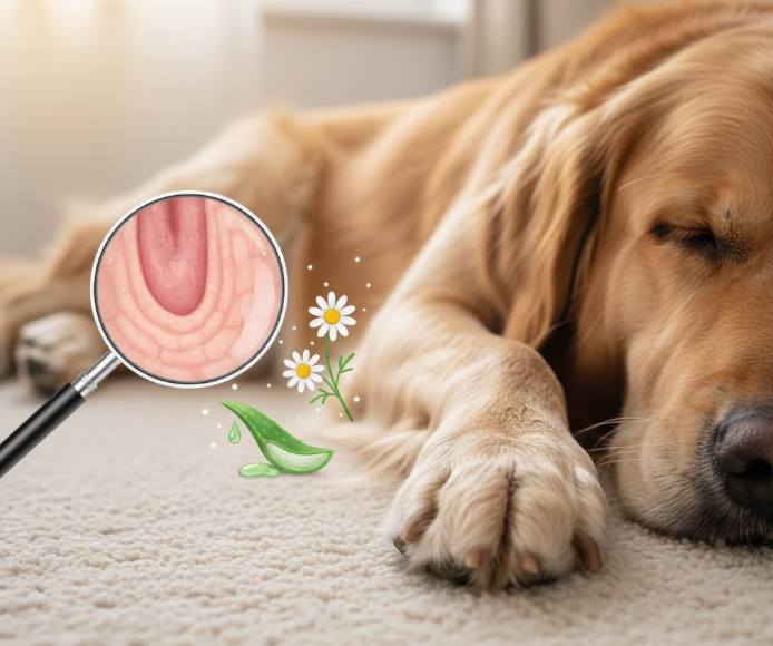 Cane che si morde le zampe: rimedi naturali e cause dermatologiche o stress.