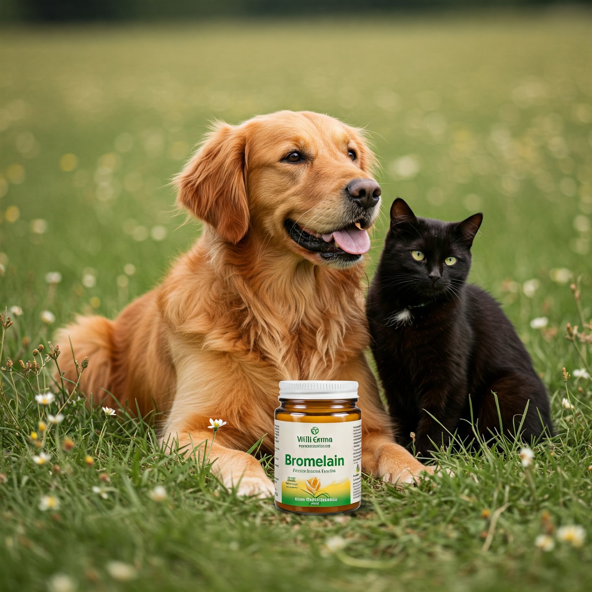 Bromelina per Cane e Gatto