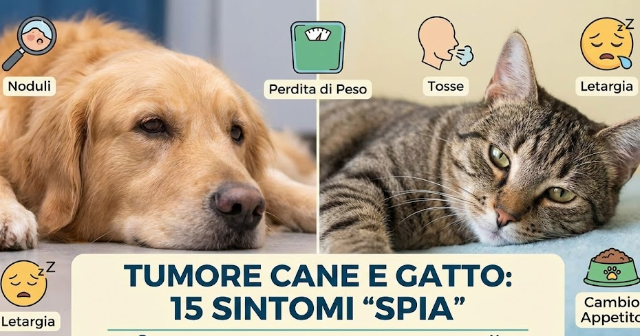 Tumore cane e gatto", "Sintomi", "Diagnosi precoce