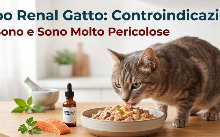 cibo renal gatto controindicazioni